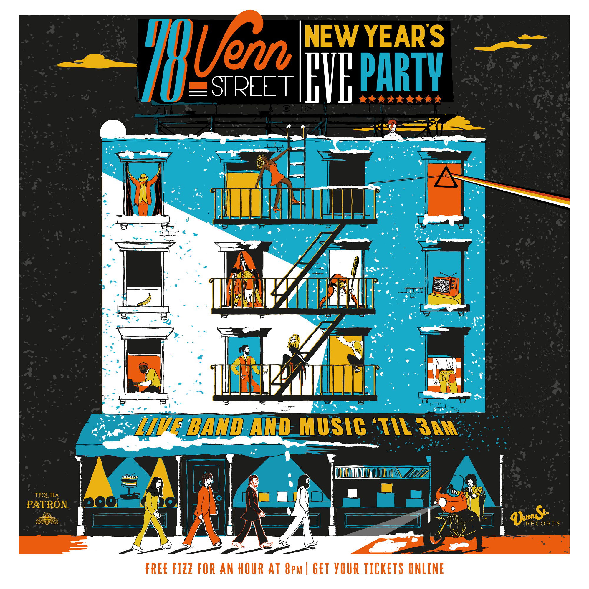 New Years Eve Party in Clapham