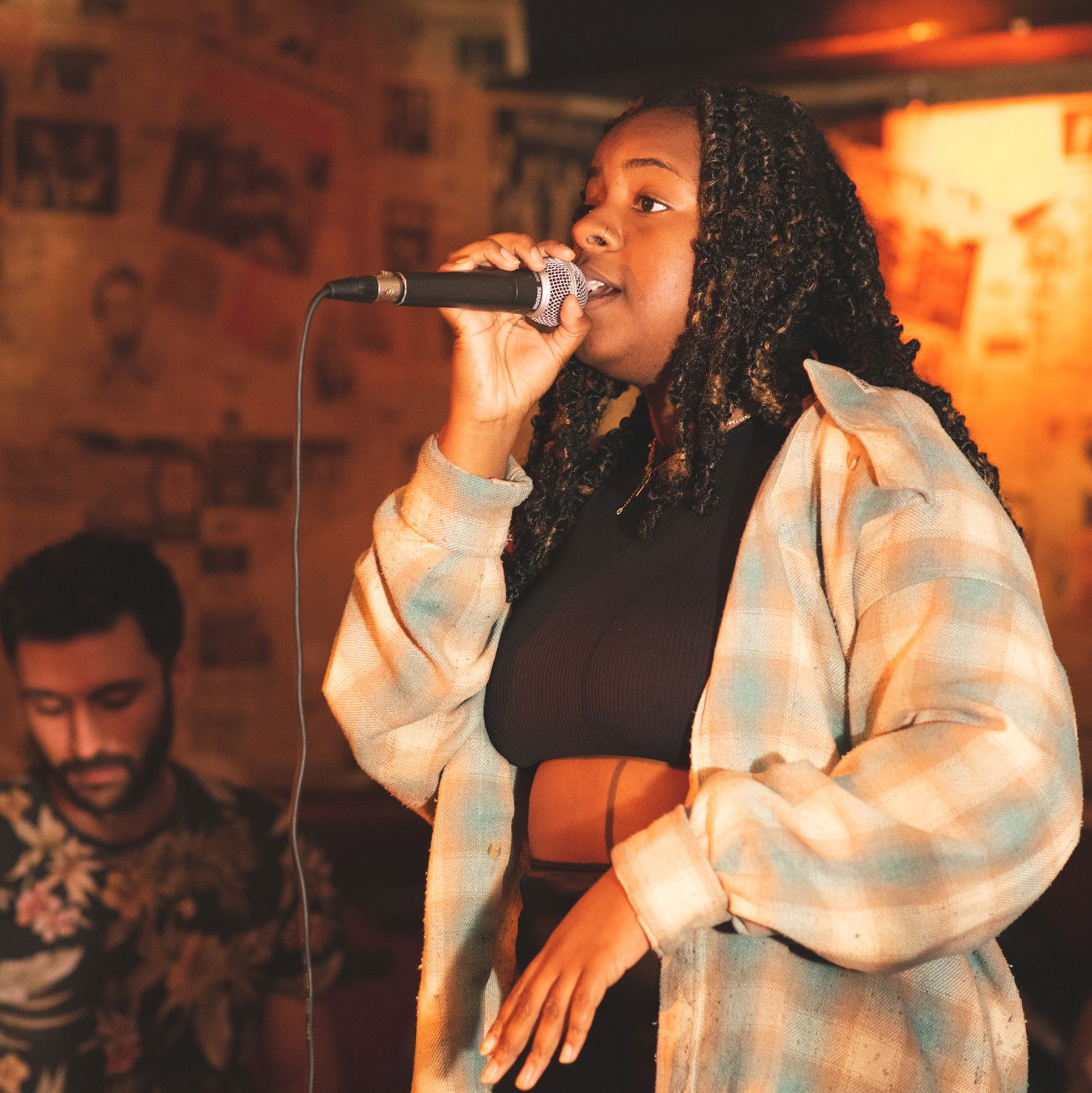 Pocket Soul Duo Playing At Northcore Records, Clapham.
